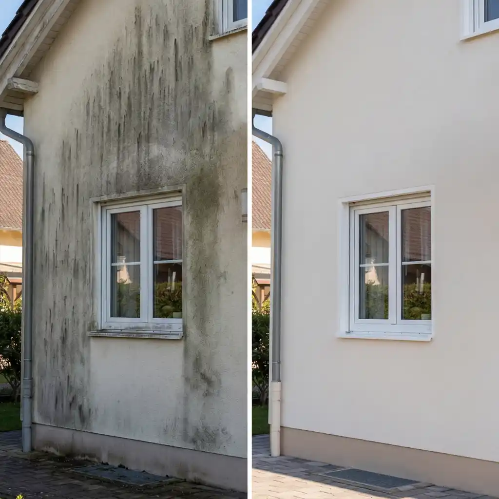 Algenentfernung bei Maler Zimmermann in Eschlikon